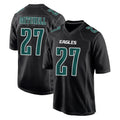 CAdoa P.Eagles #27 Quinyon Mitchell Player Carbon Black Fashion Home Game Stitched Jerseys