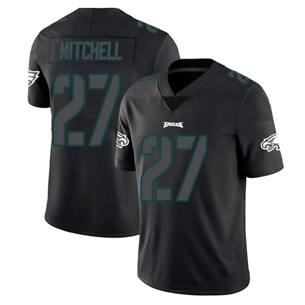 CAdoa P.Eagles #27 Quinyon Mitchell Player Limited Black Impact Home Game Stitched Jerseys