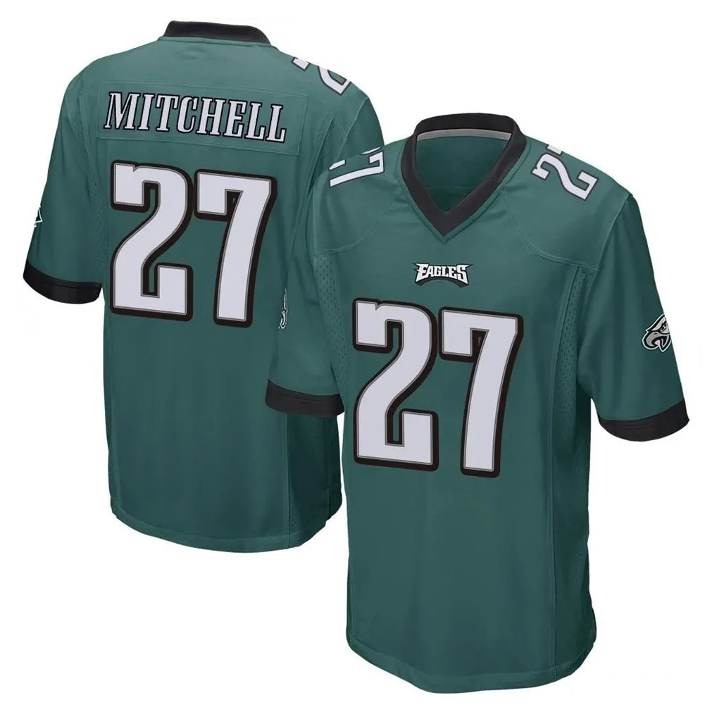 CAdoa P.Eagles #27 Quinyon Mitchell Player Team Color Green Home Game Stitched Jerseys