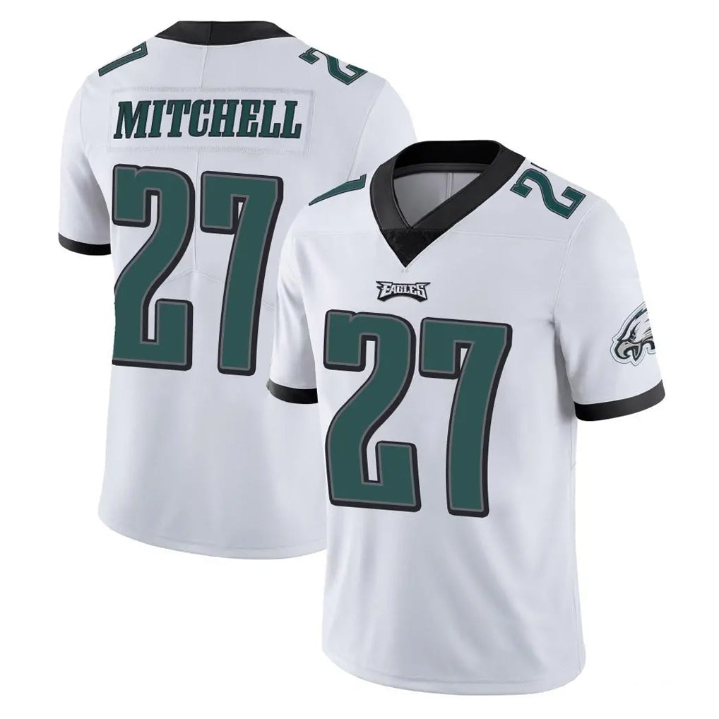 CAdoa P.Eagles #27 Quinyon Mitchell Player White Limited Vapor Untouchable Home Game Stitched Jerseys