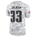CAdoa P.Eagles #33 Cooper DeJean Player Arctic Camo Salute to Service Limited Stitched Jerseys