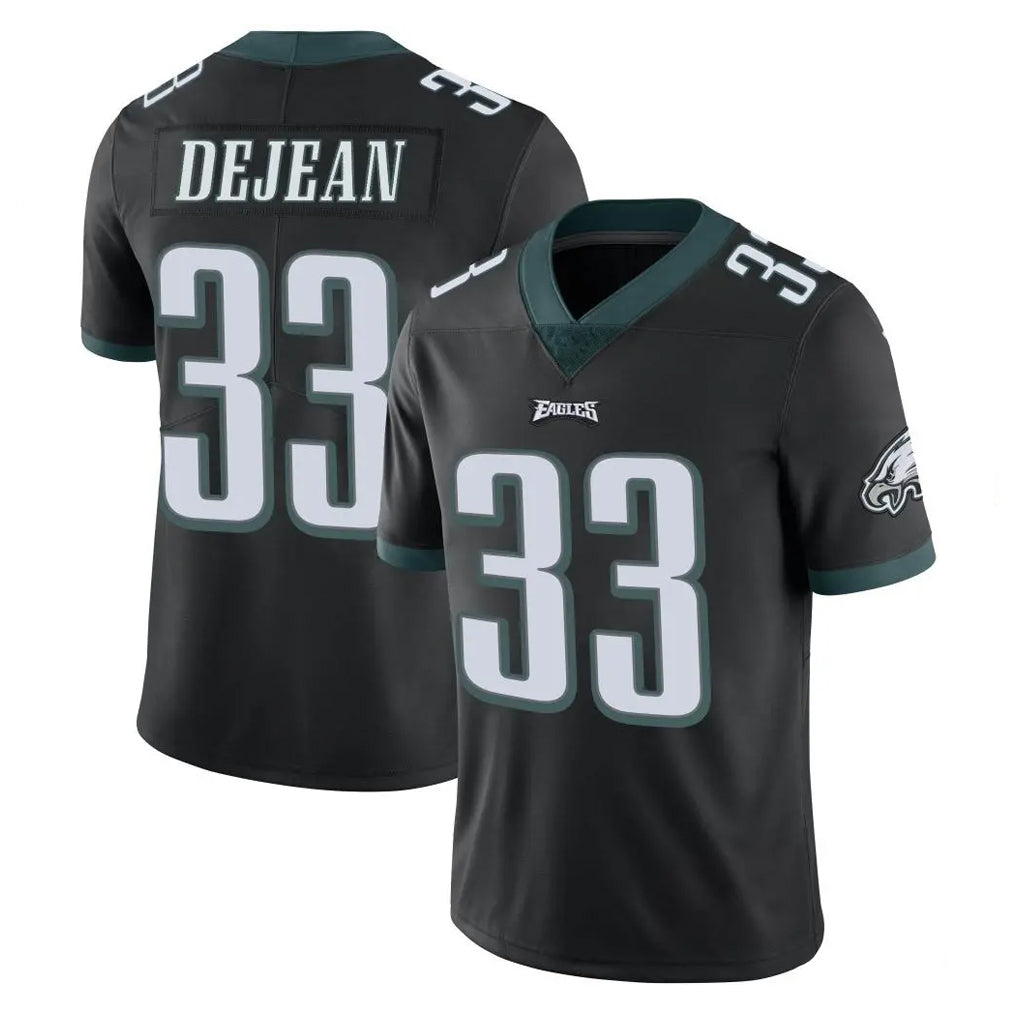 CAdoa P.Eagles #33 Cooper DeJean Player Black Limited Vapor Untouchable Home Game Stitched Jerseys