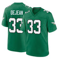 CAdoa P.Eagles #33 Cooper DeJean Player Green Kelly Alternate Home Game Stitched Jerseys
