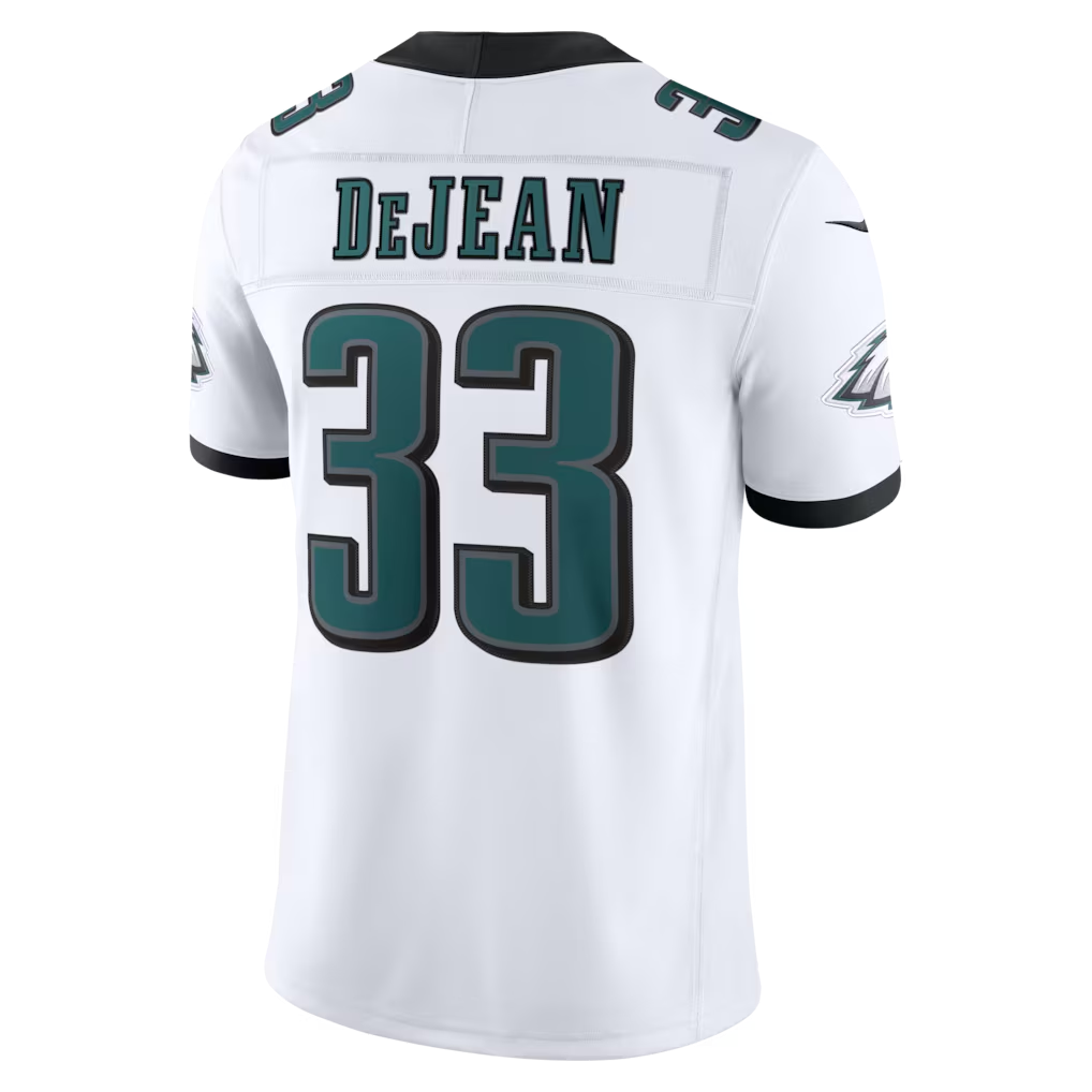 CAdoa P.Eagles #33 Cooper DeJean White Vapor F.U.S.E. Stitched Limited  Stitched Jerseys