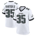 CAdoa P.Eagles #35 Michael Carter II Player White Game Home Stitched Jerseys