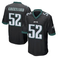CAdoa P.Eagles #52 Jonathan Greenard Player Black Home Game Stitched Jerseys