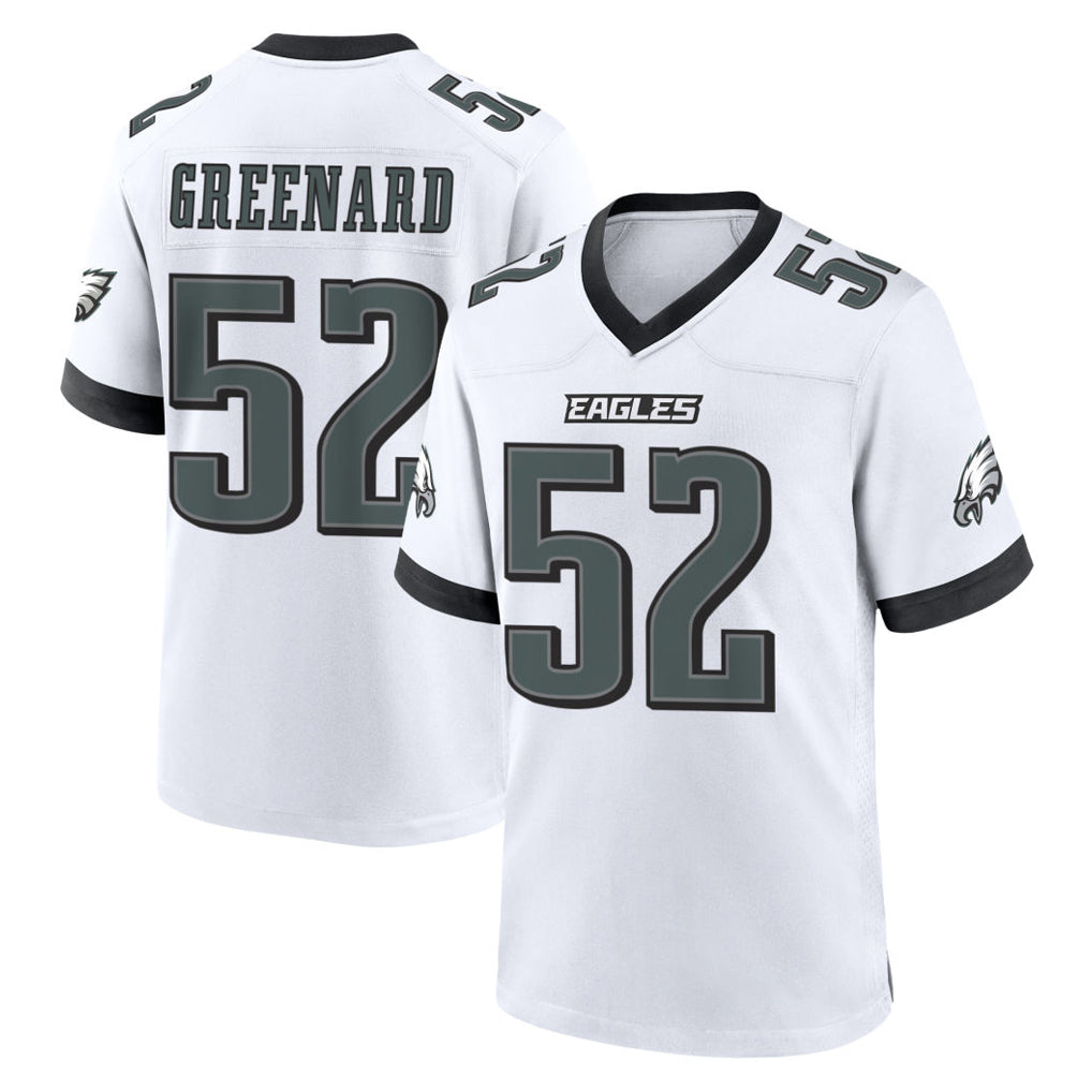 CAdoa P.Eagles #52 Jonathan Greenard Player White Game Home Stitched Jerseys