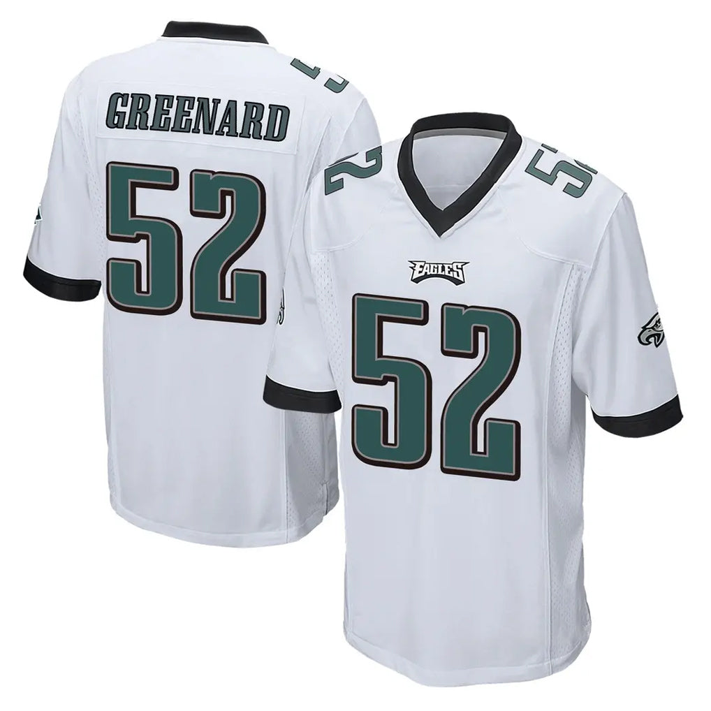CAdoa P.Eagles #52 Jonathan Greenard Player White Home Game Stitched Jerseys