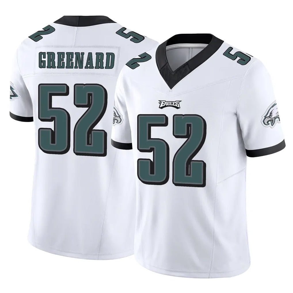 CAdoa P.Eagles #52 Jonathan Greenard Player White Limited Vapor F.U.S.E. Home Game Stitched Jerseys