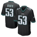 CAdoa P.Eagles #53 Zack Baun Player Black Home Game Stitched Jerseys