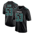 CAdoa P.Eagles #53 Zack Baun Player Carbon Black Fashion Home Game Stitched Jerseys