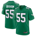 CAdoa P.Eagles #55 Brandon Graham Kelly Green Alternate Game Stitched Jerseys
