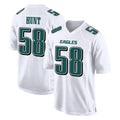 CAdoa P.Eagles #58 Jalyx Hunt Player White Tundra Fashion Home Game Stitched Jerseys
