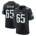 CAdoa P.Eagles #65 Lane Johnson Player Black Game Home Stitched Jerseys