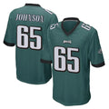 CAdoa P.Eagles #65 Lane Johnson Player Team Color Green Home Game Stitched Jerseys
