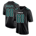 CAdoa P.Eagles #68 Jordan Mailata Player Carbon Black Fashion Home Game Stitched Jerseys