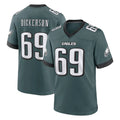 CAdoa P.Eagles #69 Landon Dickerson Player Green Home Game Stitched Jerseys