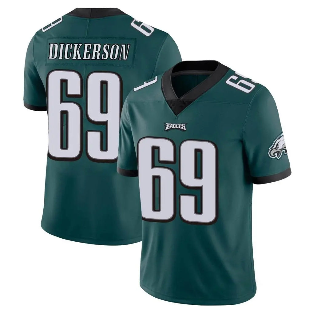 CAdoa P.Eagles #69 Landon Dickerson Player Team Color Green Vapor Untouchable Home Game Stitched Jerseys