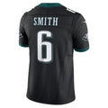 CAdoa P.Eagles #6 DeVonta Smith Black Alternate Vapor F.U.S.E. Limited Stitched Jerseys