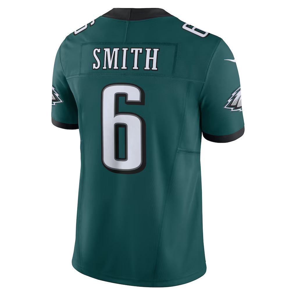 CAdoa P.Eagles #6 DeVonta Smith Green Vapor F.U.S.E. Limited Stitched Jerseys