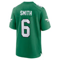 CAdoa P.Eagles #6 DeVonta Smith Kelly Green Alternate Game Player Stitched Jerseys