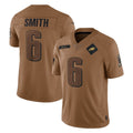 CAdoa P.Eagles #6 DeVonta Smith Player Brown Salute To Service Limited Stitched Jerseys