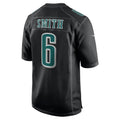 CAdoa P.Eagles #6 DeVonta Smith Player Carbon Black Fashion Game Stitched Jerseys
