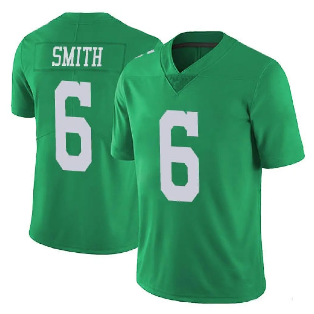 CAdoa P.Eagles #6 DeVonta Smith Player Green Limited Vapor Untouchable Home Game Stitched Jerseys