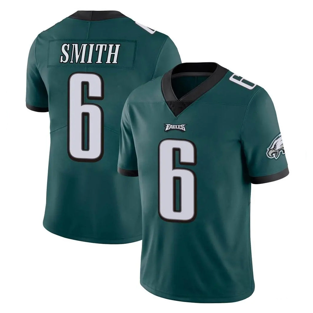 CAdoa P.Eagles #6 DeVonta Smith Player Team Color Green Vapor Untouchable Home Game Stitched Jerseys