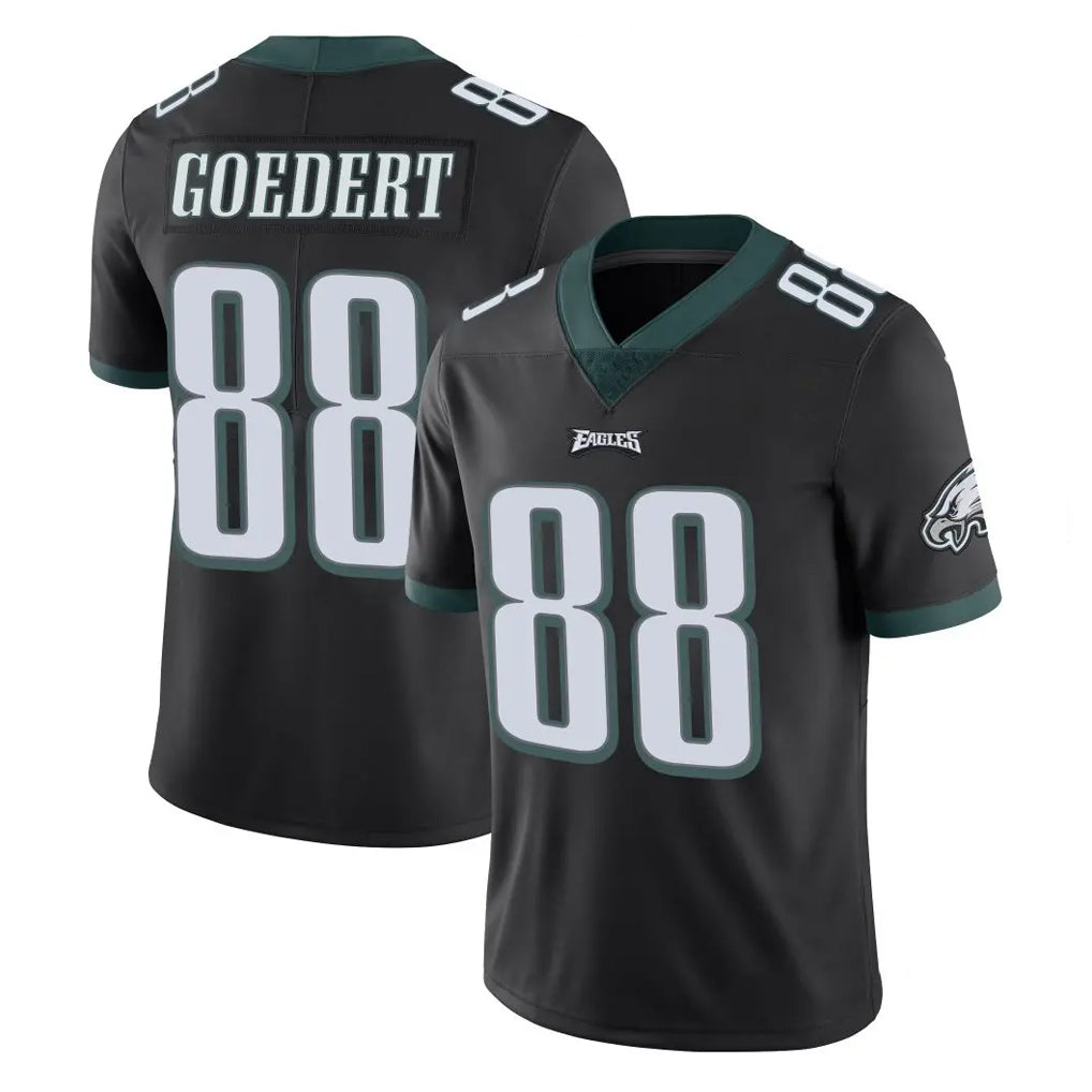 CAdoa P.Eagles #88 Dallas Goedert Player Black Limited Vapor Untouchable Home Game Stitched Jerseys