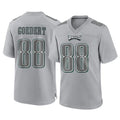 CAdoa P.Eagles #88 Dallas Goedert Player Gray Atmosphere Fashion Home Game Stitched Jerseys