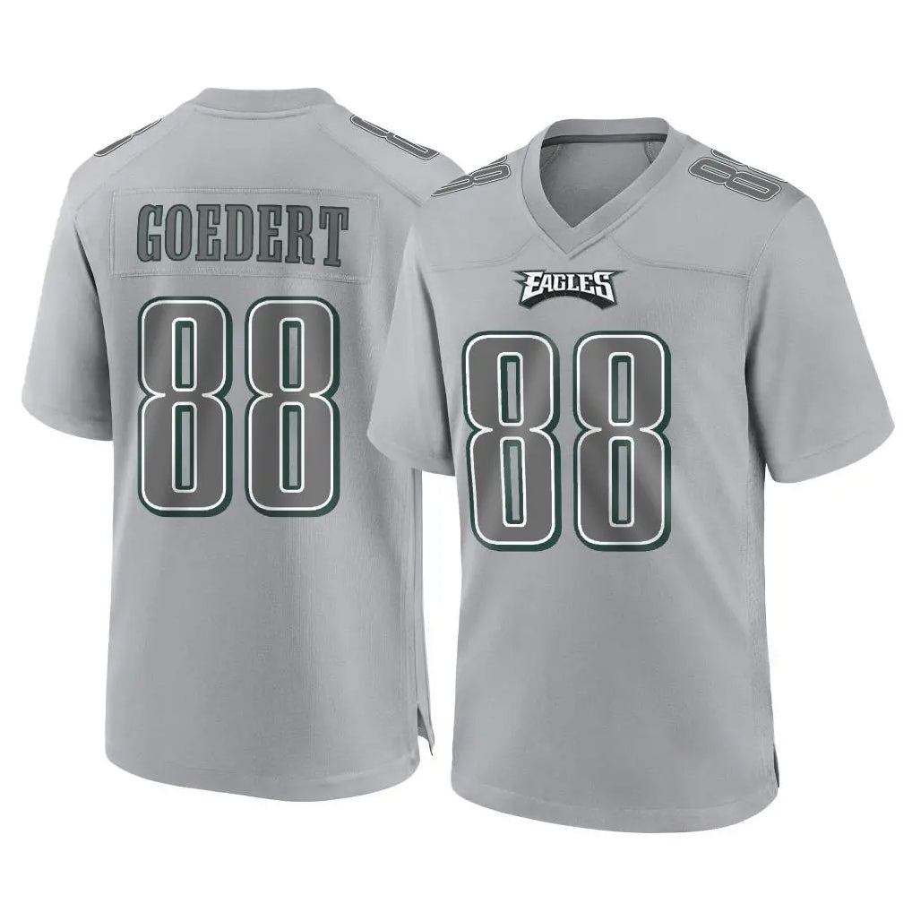 CAdoa P.Eagles #88 Dallas Goedert Player Gray Atmosphere Fashion Home Game Stitched Jerseys