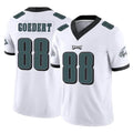 CAdoa P.Eagles #88 Dallas Goedert Player White Limited Vapor F.U.S.E. Home Game Stitched Jerseys