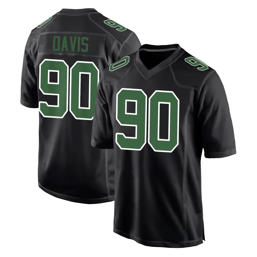 CAdoa P.Eagles #90 Jordan Davis Player Carbon Green Fashion Home Game Stitched Jerseys