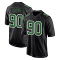 CAdoa P.Eagles #90 Jordan Davis Player Carbon Green Fashion Home Game Stitched Jerseys