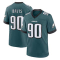 CAdoa P.Eagles #90 Jordan Davis Player Green Home Game Stitched Jerseys