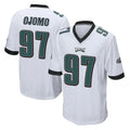 CAdoa P.Eagles #97 Moro Ojomo Player White Home Game Stitched Jerseys