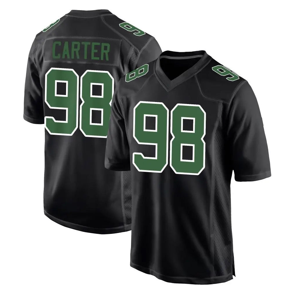 CAdoa P.Eagles #98 Jalen Carter Player Carbon Green Fashion Home Game Stitched Jerseys