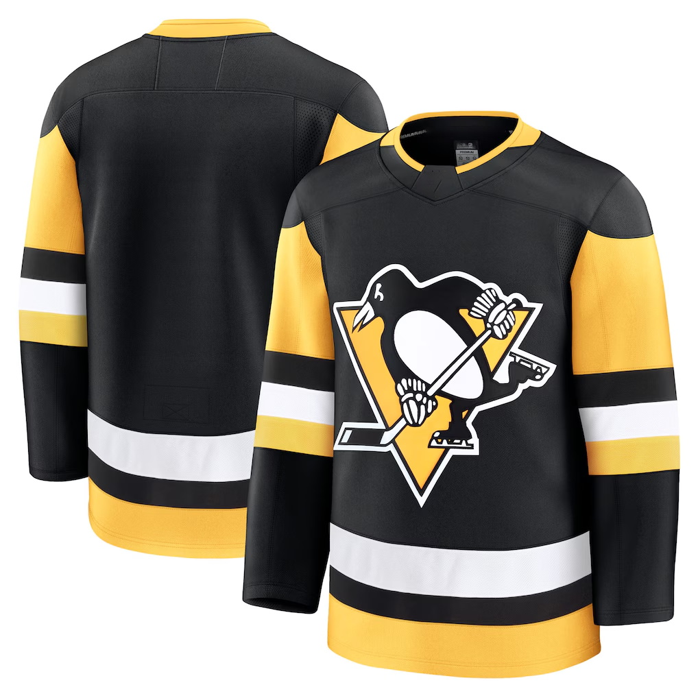 CAdoa P.Penguins Black 2024 Military Appreciation Practice Jerseys
