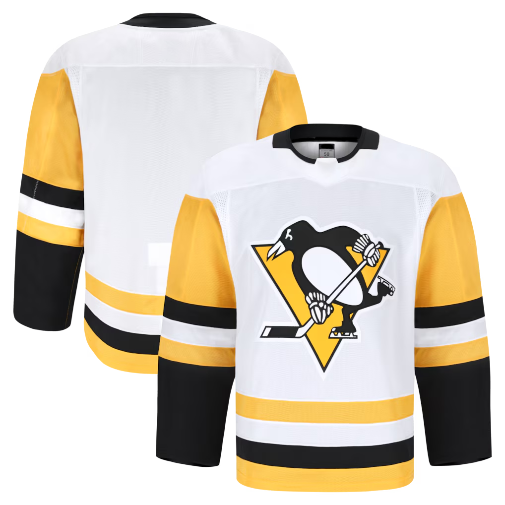 CAdoa P.Penguins White Away Premium Jersey