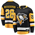 CAdoa P.Penguins #28 Parker Wotherspoon Black Home Breakaway Jerseys