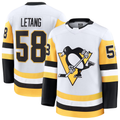 CAdoa P.Penguins #58 Kris Letang White Premium Jerseys