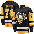 CAdoa P.Penguins #74 Stuart Skinner Black Home Breakaway Jerseys