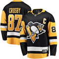 CAdoa P.Penguins #87 Sidney Crosby Black Captain Patch Home Breakaway Jerseys