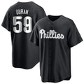 CAdoa P.Phillies #59 Jhoan Duran Player Black Alt Fashion Home Game Stitched Jerseys