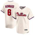 CAdoa P.Phillies #6 Ryan Howardr Player Cream Home Limited Stitched Jerseys