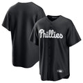 CAdoa P.Phillies Blank Player Black Alt Fashion Home Game Stitched Jerseys
