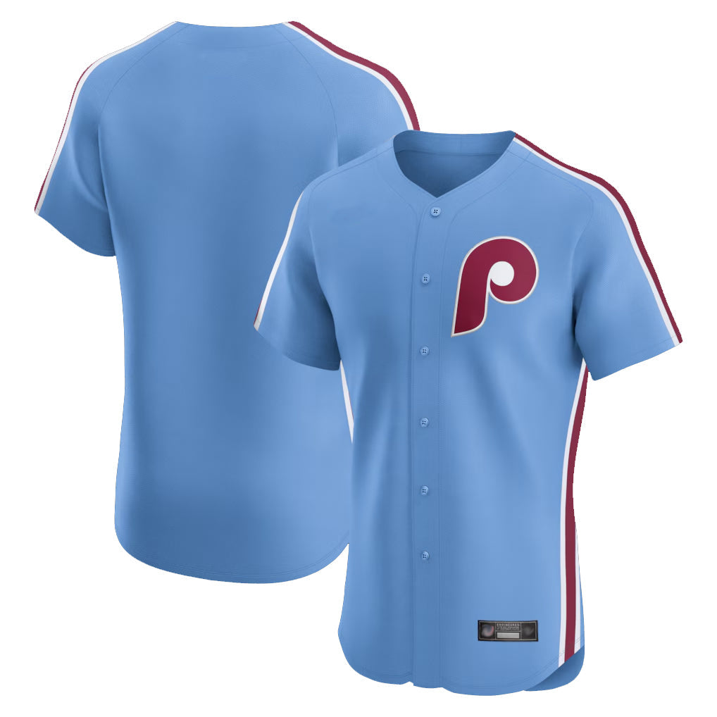 CAdoa P.Phillies Blank Player Light Blue Home Limited Elite Stitched Jerseys