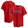 CAdoa P.Phillies Blank Player Red Home Game Stitched Jerseys