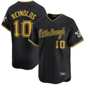 CAdoa P.Pirates #10 Bryan Reynolds Player Black Alt Home Limited Stitched Jerseys